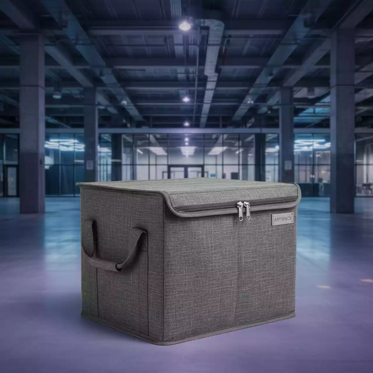 Аренда Кофра для хранения вещей Гелеос Оксфорд серый 24 л в ледовом дворце «Большой» — ART SPACE