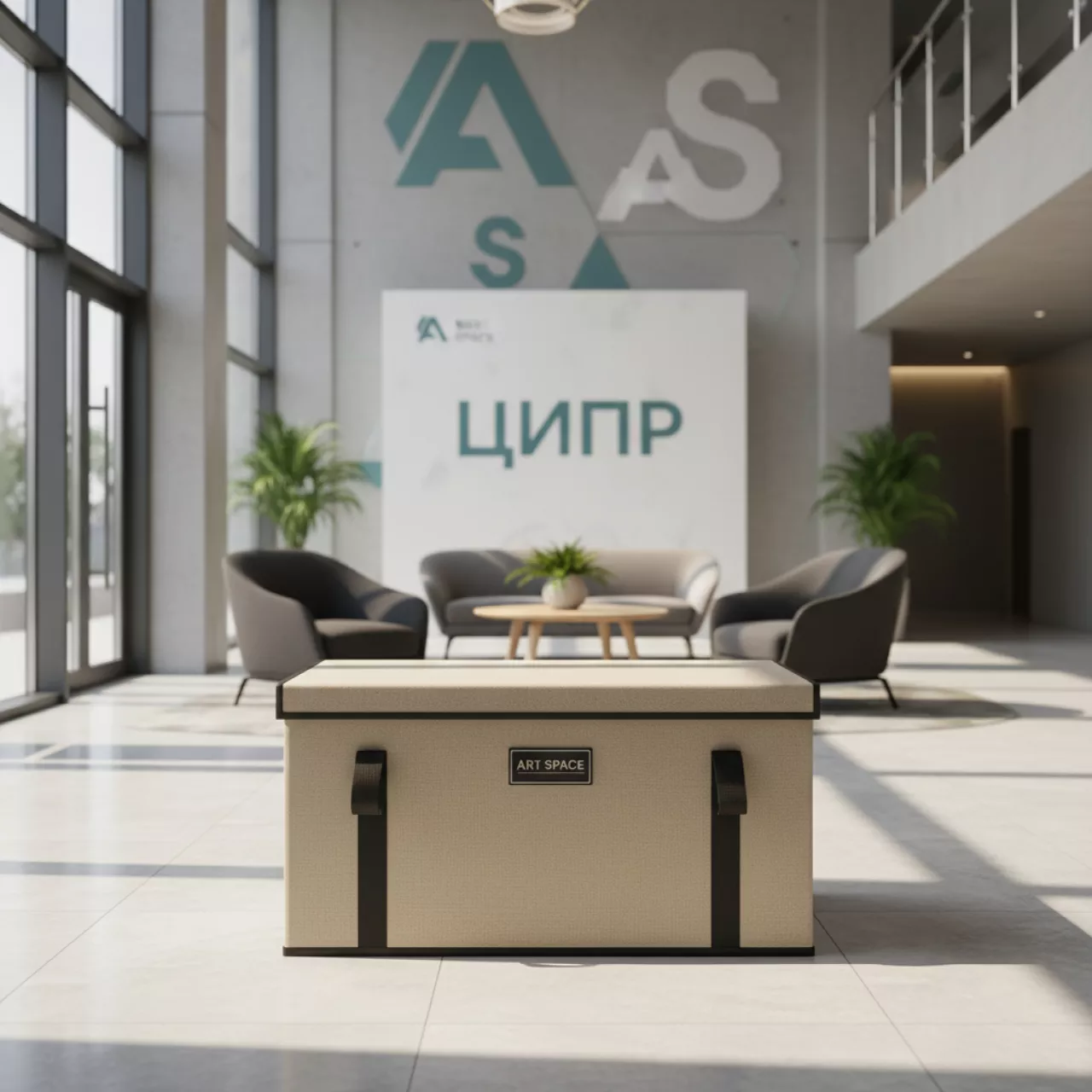 Аренда Кофра для хранения вещей Гелеос Слон Оксфорд бежевый 100 л в Imeretinskiy Hotel — ART SPACE