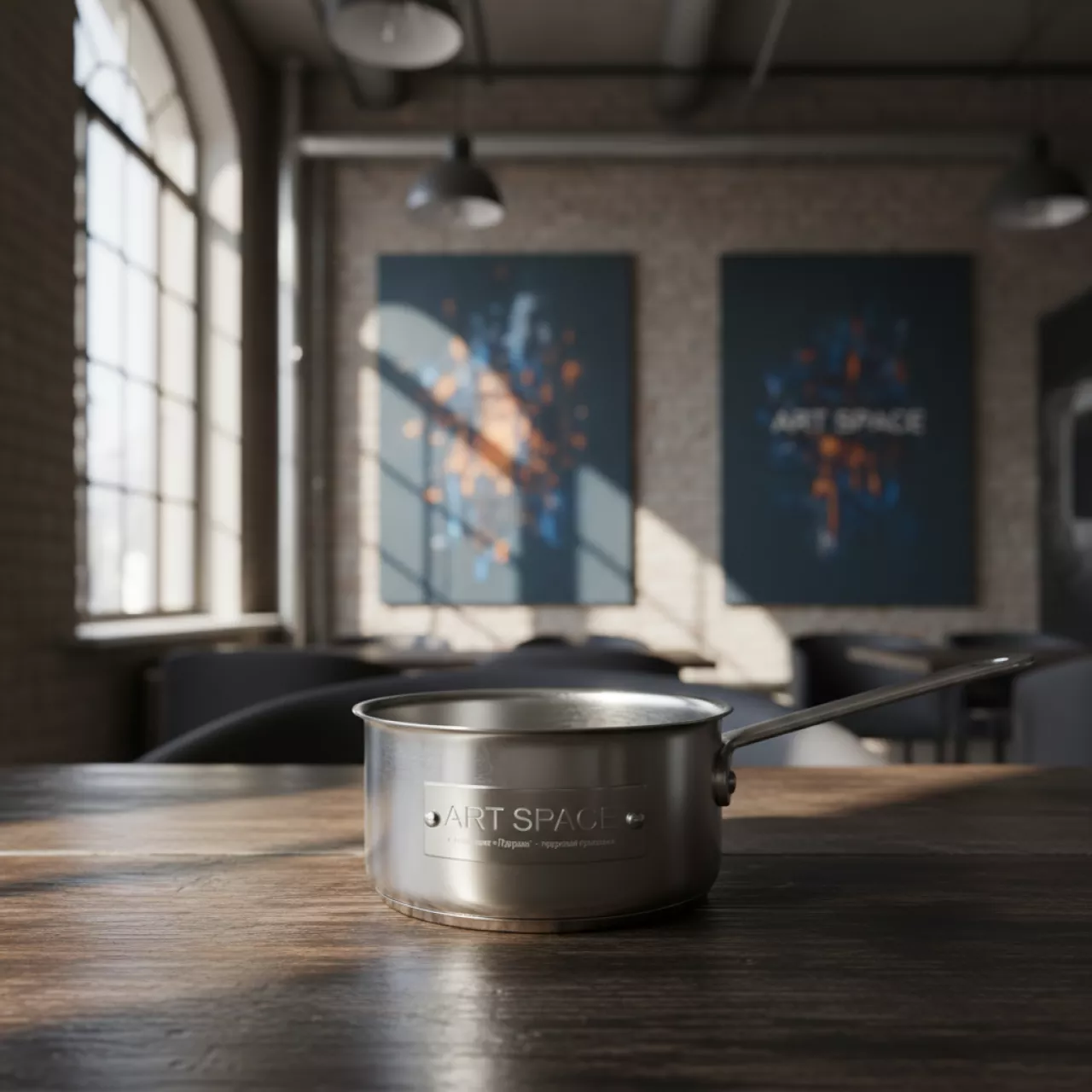 Аренда Кокотница металлическая в ресторане «Паруса» — ART SPACE