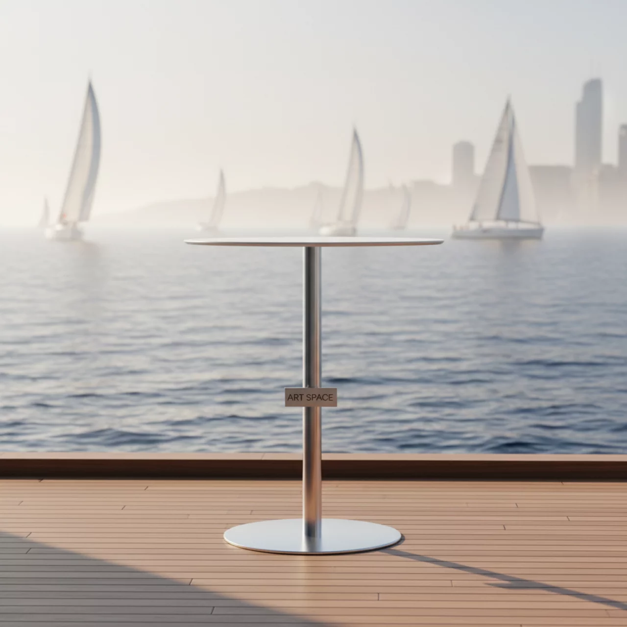 Аренда Коктейльный стол Madison на парусной регате (Сочи) — ART SPACE