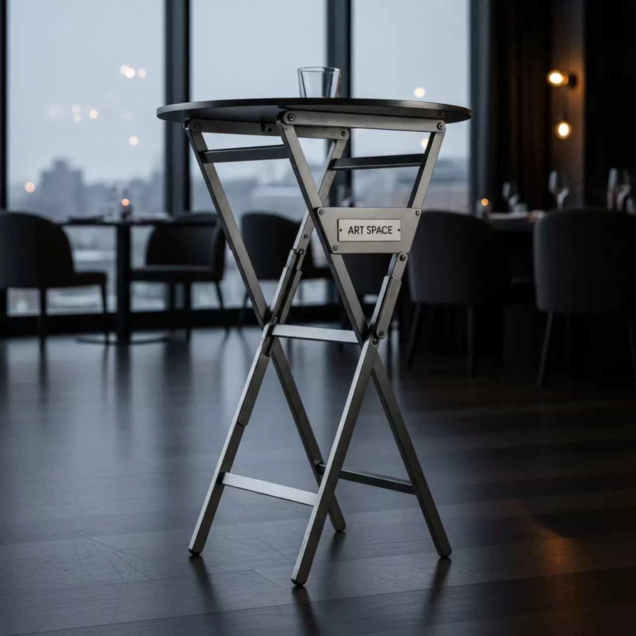 Аренда Коктейльный стол складной в ресторане «D.O.M» — ART SPACE