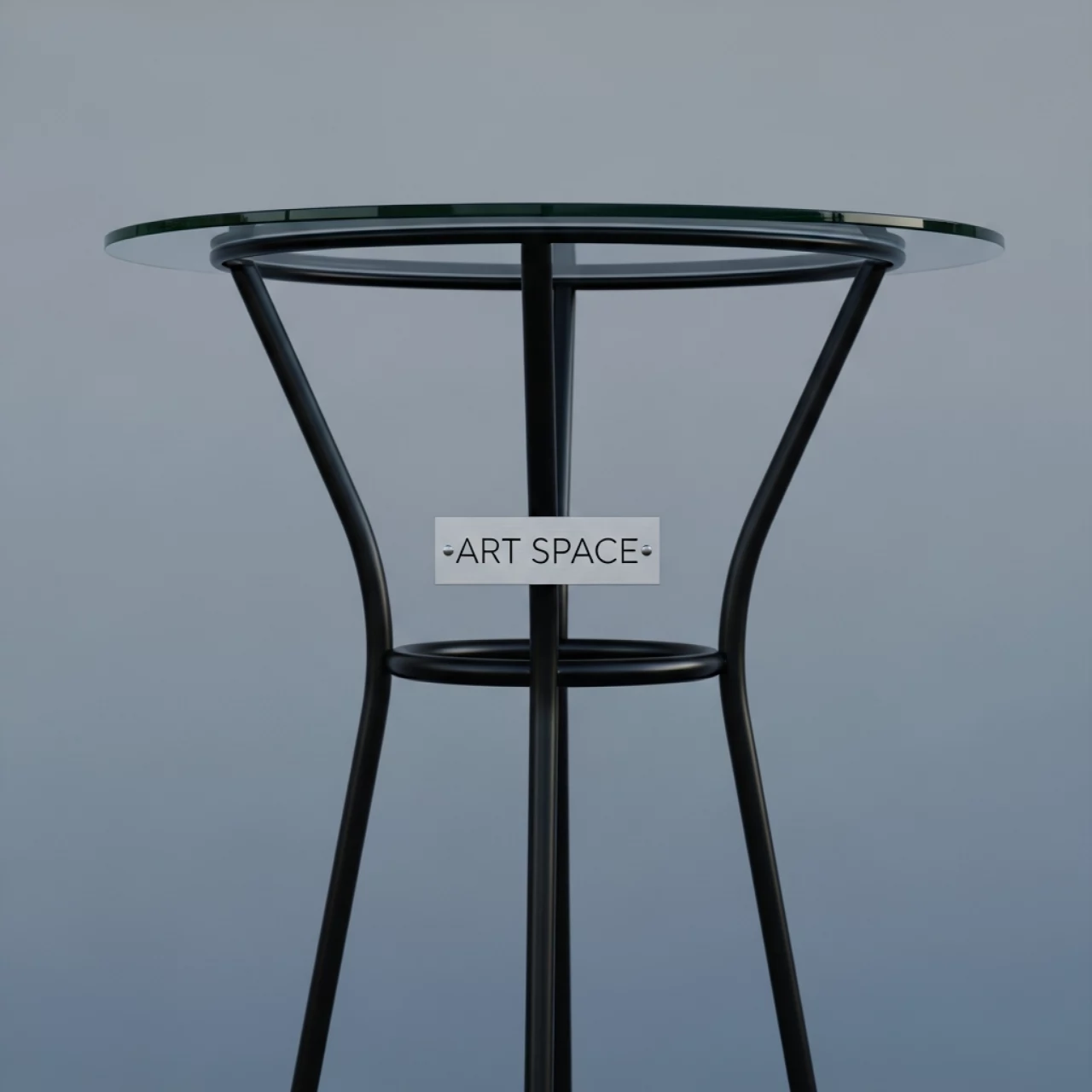 Аренда Коктейльный стол X Loft Black Glass на пляже «Ривьера» — ART SPACE