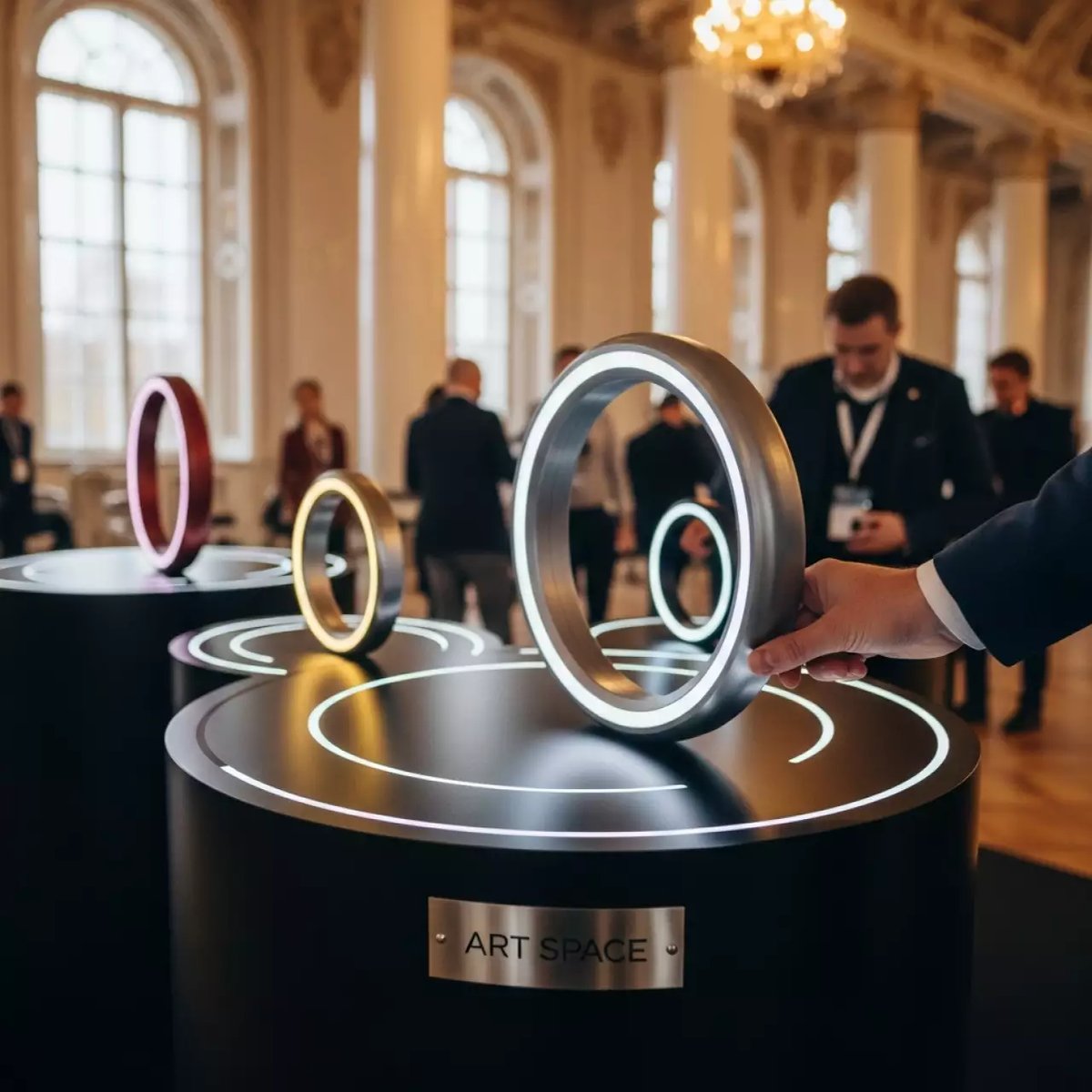 Аренда Кольца музыкальные в усадьбе Голицына — ART SPACE