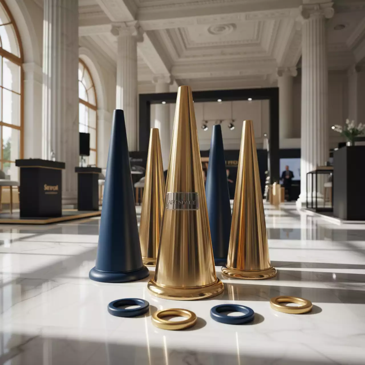 Аренда Кольцеброс Конус в конгресс-холле отеля Жемчужина — ART SPACE