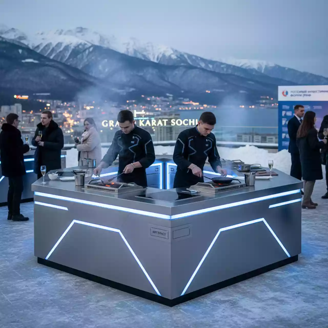 Аренда Колбаски гриль мастер класс в Grand Karat Sochi — ART SPACE