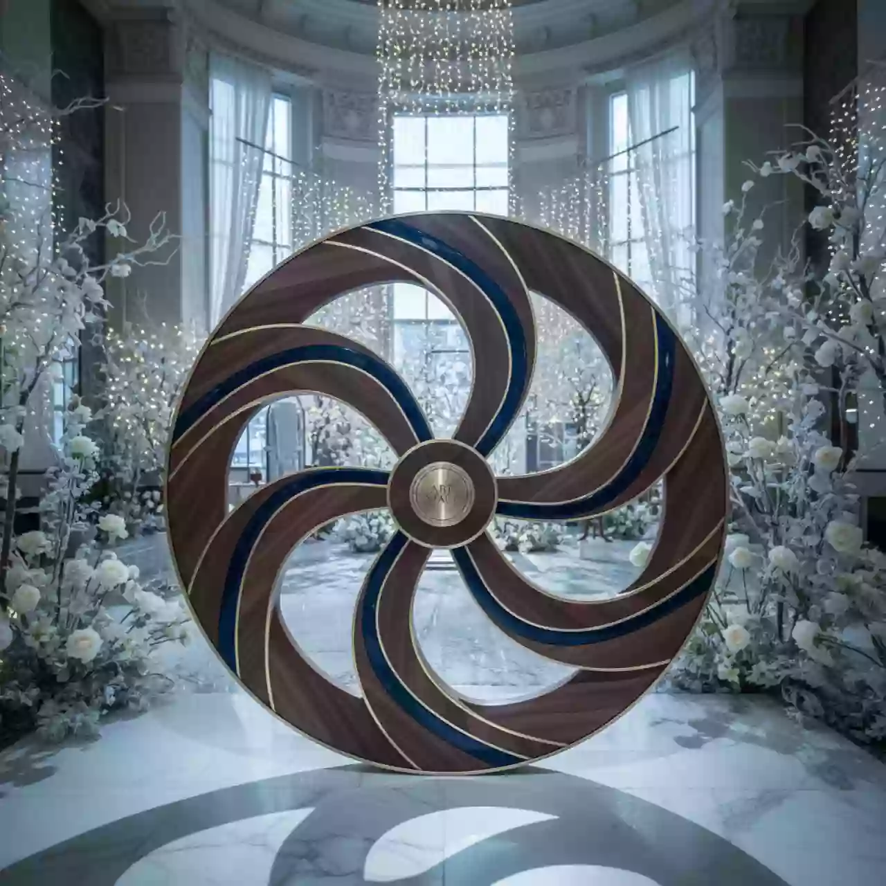 Аренда Колеса декоративные деревянные в Stella di Mosca — ART SPACE