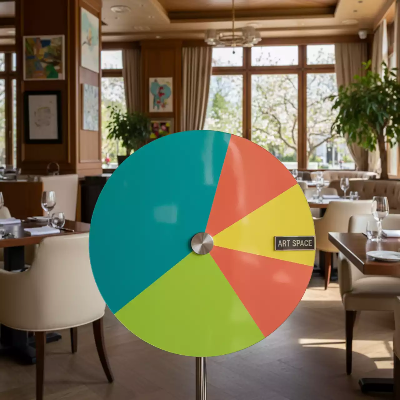 Аренда Колесо бутафорское 60 см в ресторане «D.O.M» — ART SPACE