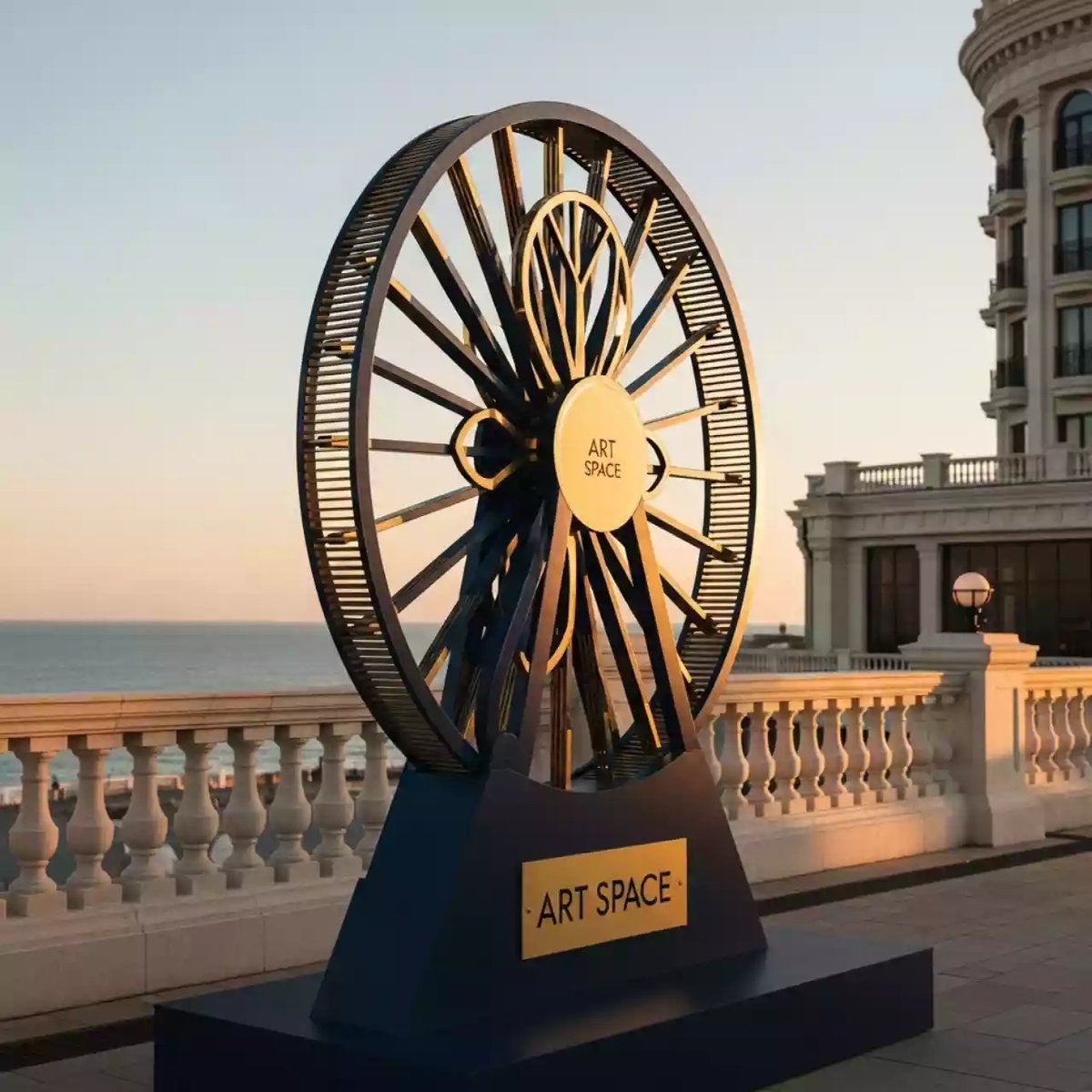 Аренда Колесо в гранд-отеле «Жемчужина» — ART SPACE