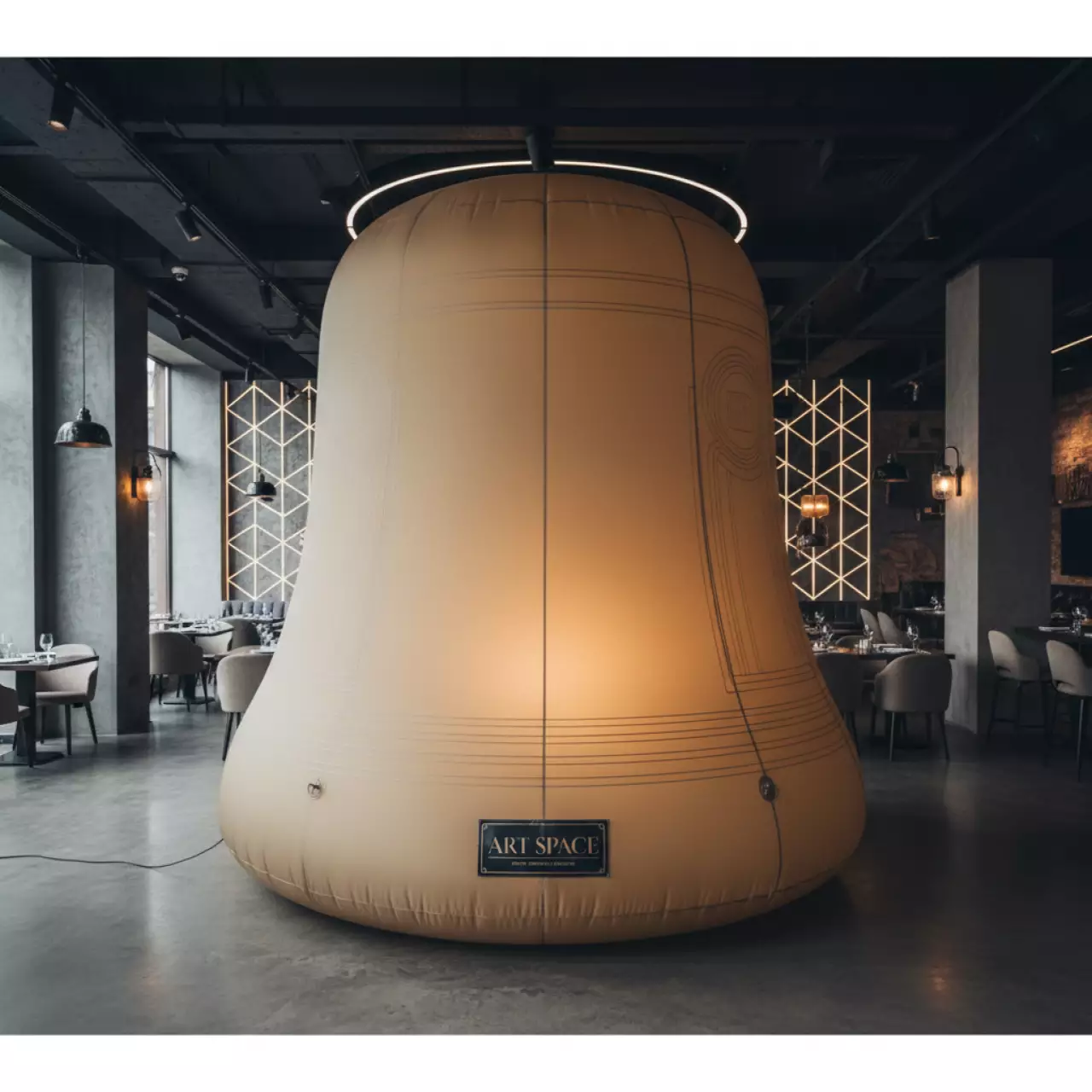 Аренда Колокол надувной в ресторане «D.O.M» — ART SPACE