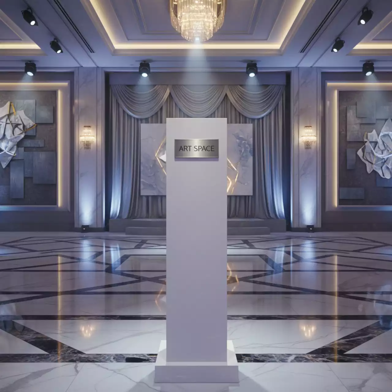 Аренда Колонна белая в Pullman Sochi Centre — ART SPACE