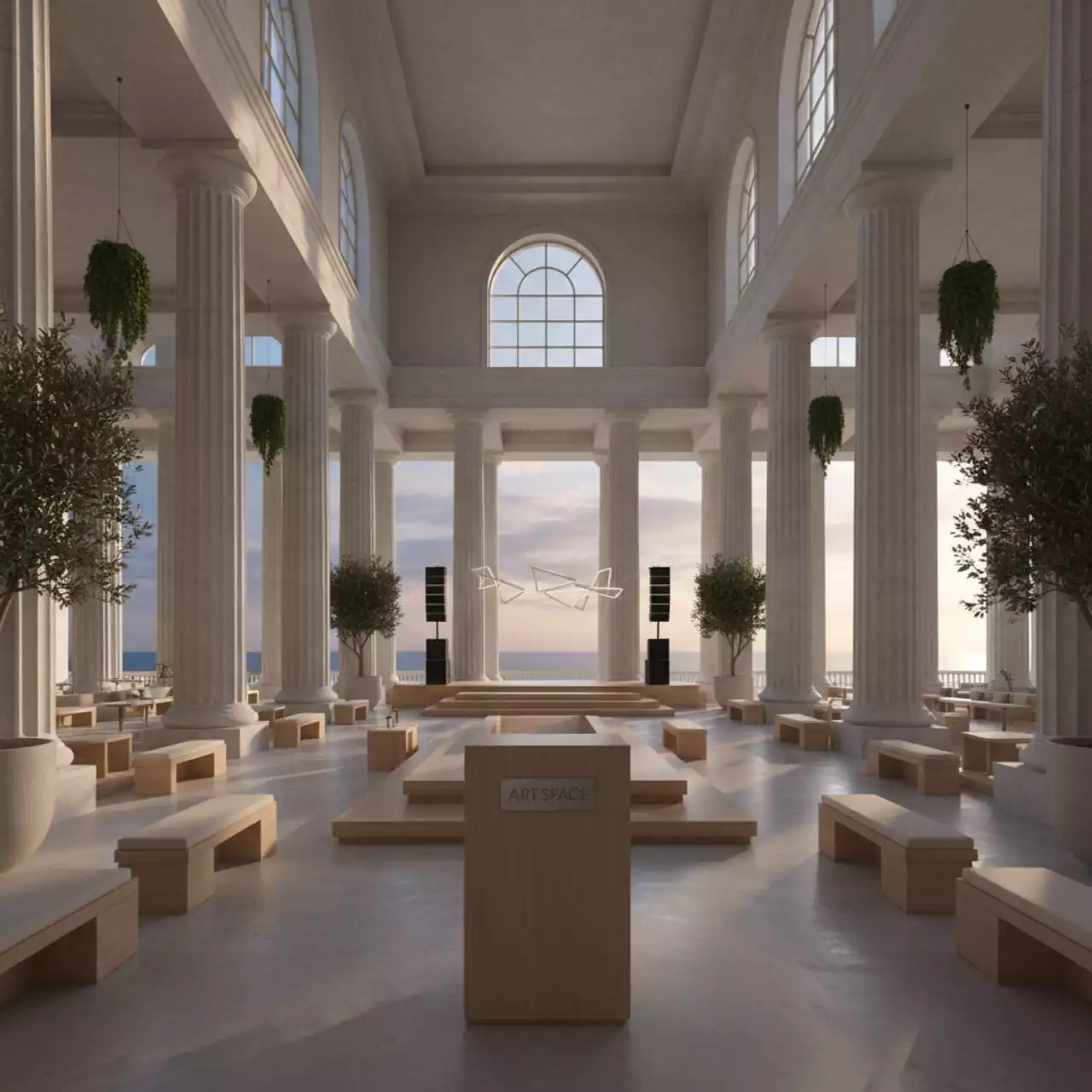 Аренда Колонного зала Центр культурно деловой Мотовилиха — ART SPACE