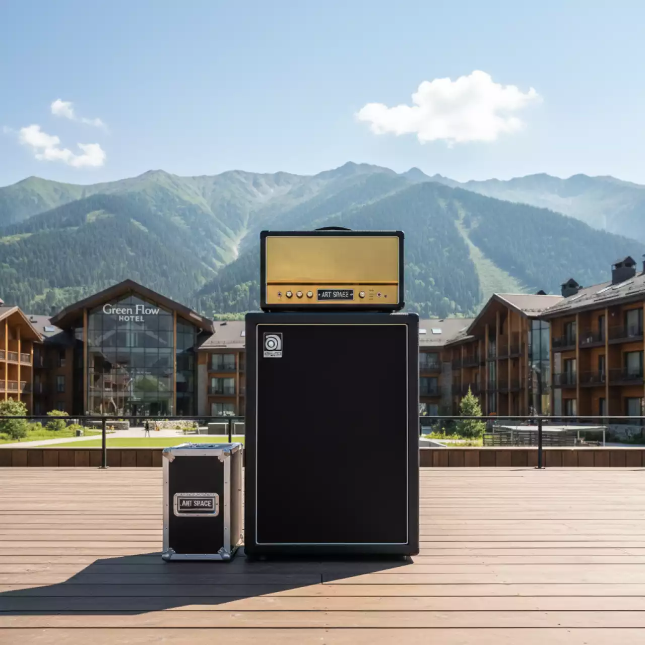 Аренда Комбик гитарный Marshall JCM 900 AV кабинет в Green Flow Hotel — ART SPACE