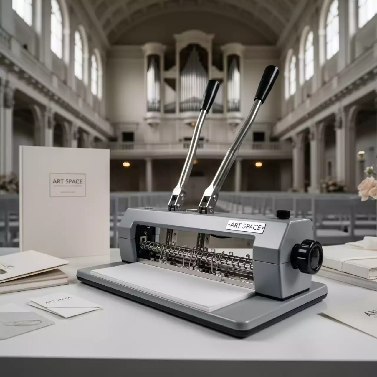 Аренда Комбинированный переплетчик Bulros X5 в Зале органной и камерной музыки — ART SPACE