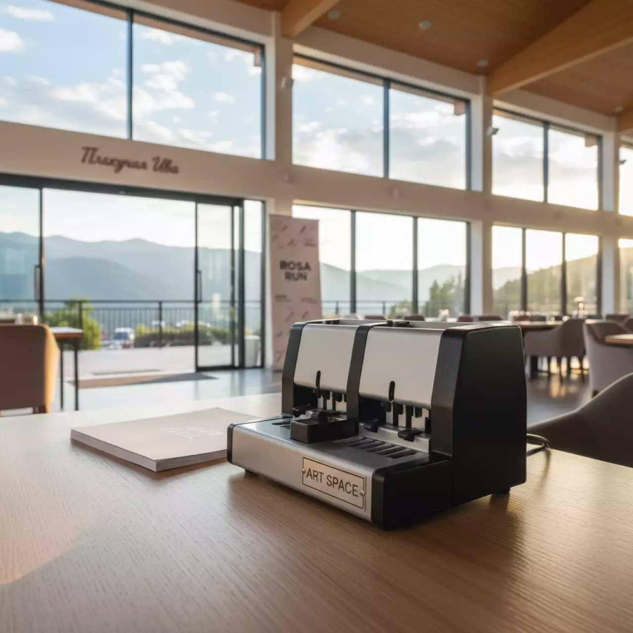 Аренда Комбинированный переплетчик Gladwork XP5 в ресторане «Плакучая Ива» — ART SPACE