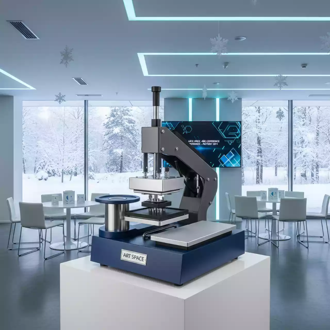 Аренда Комбинированный термопресс Bulros K 4 универсальный 4 в 1 в отеле Radisson Lazurnaya — ART SPACE