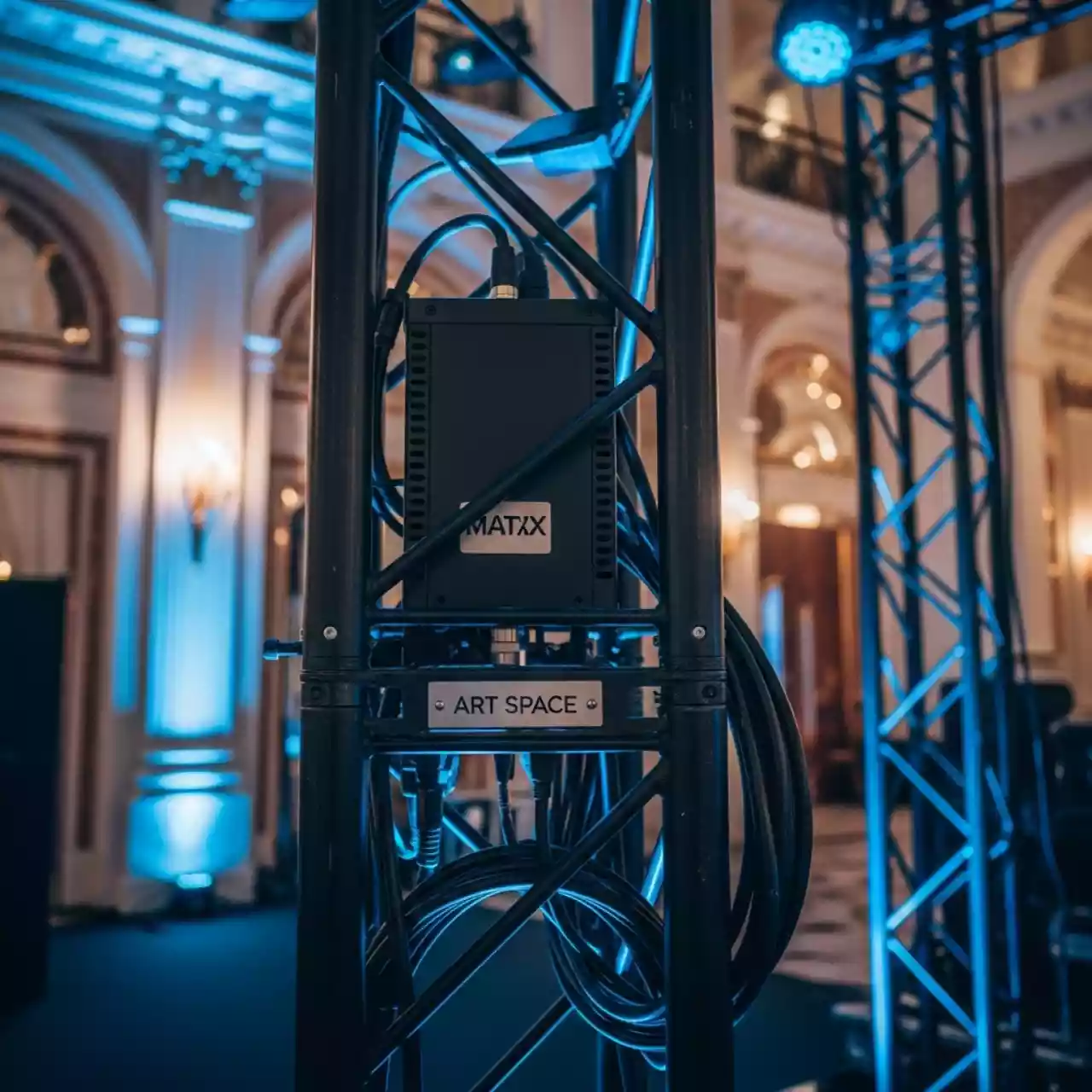 Аренда Коммутация блиндер Matrix 5x5 RGB в Гранд Отель Сочи — ART SPACE