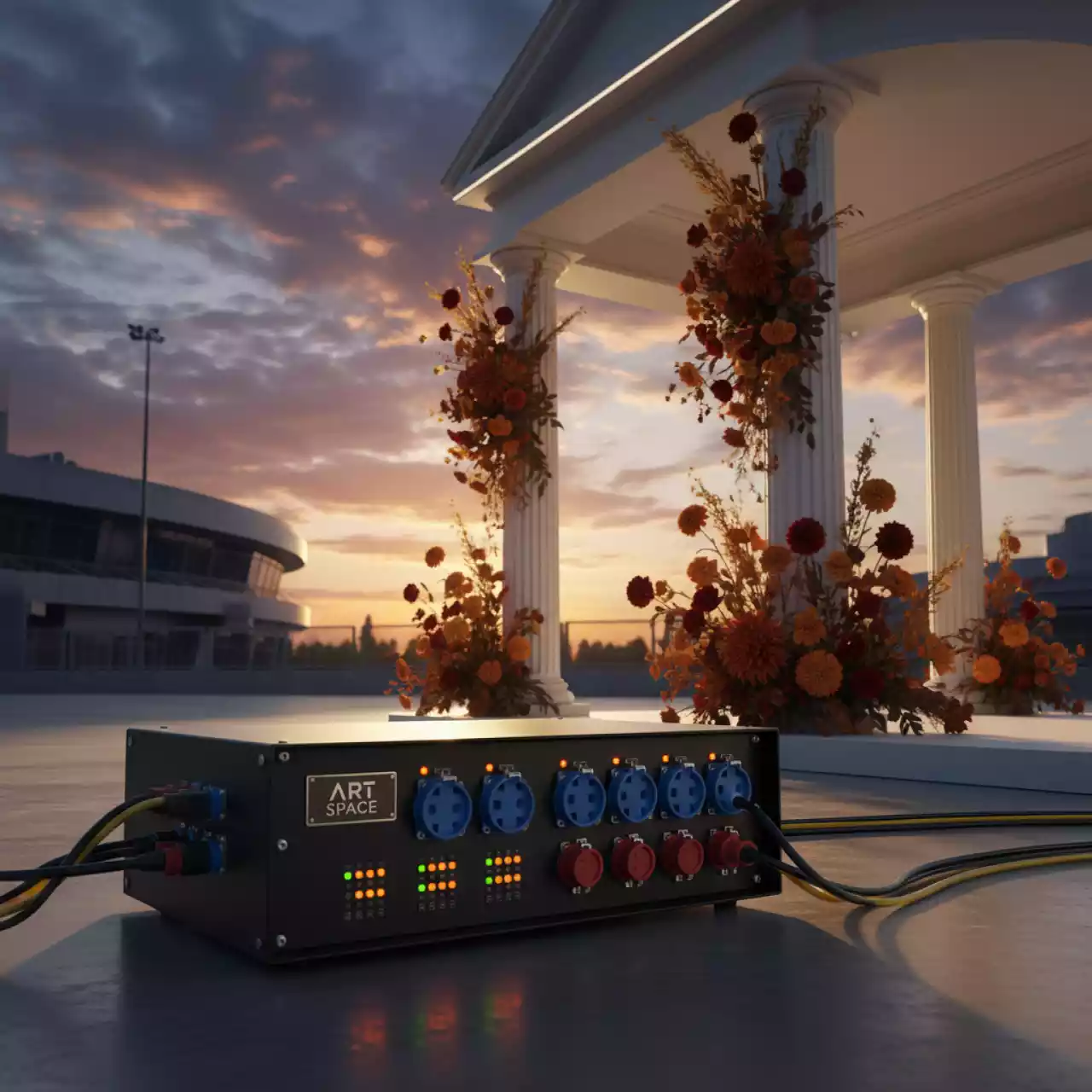 Аренда Коммутация силовая до 20 кВт на Сочи Автодроме — ART SPACE