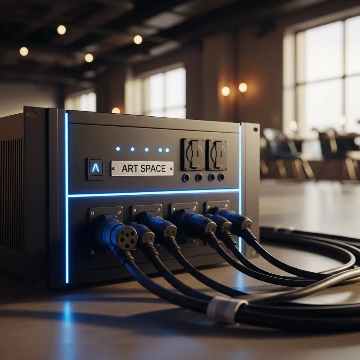 Аренда Коммутация силовая в ресторане «Высота 5642» — ART SPACE