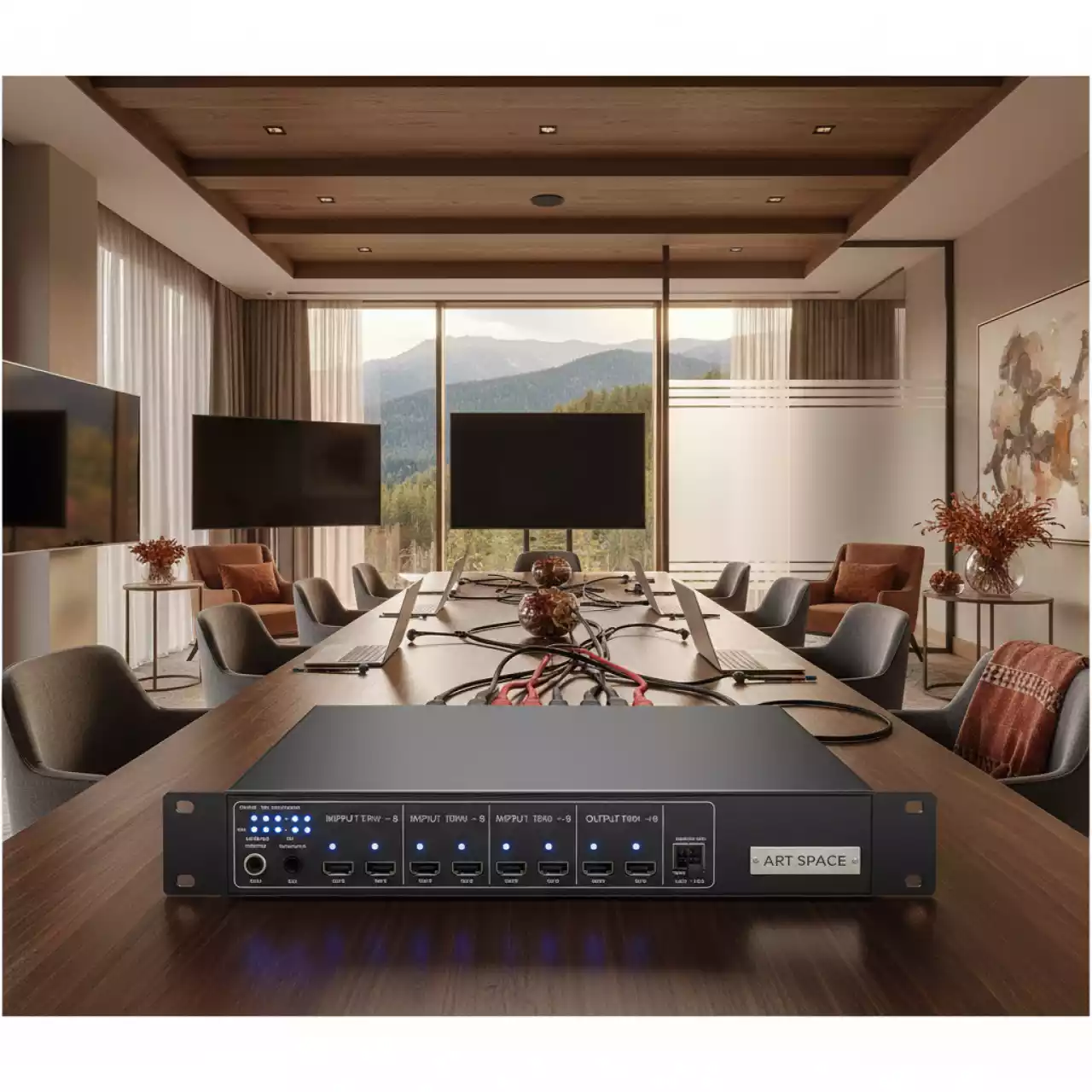 Аренда Коммутатор HDMI для конференции в Rixos Krasnaya Polyana — ART SPACE