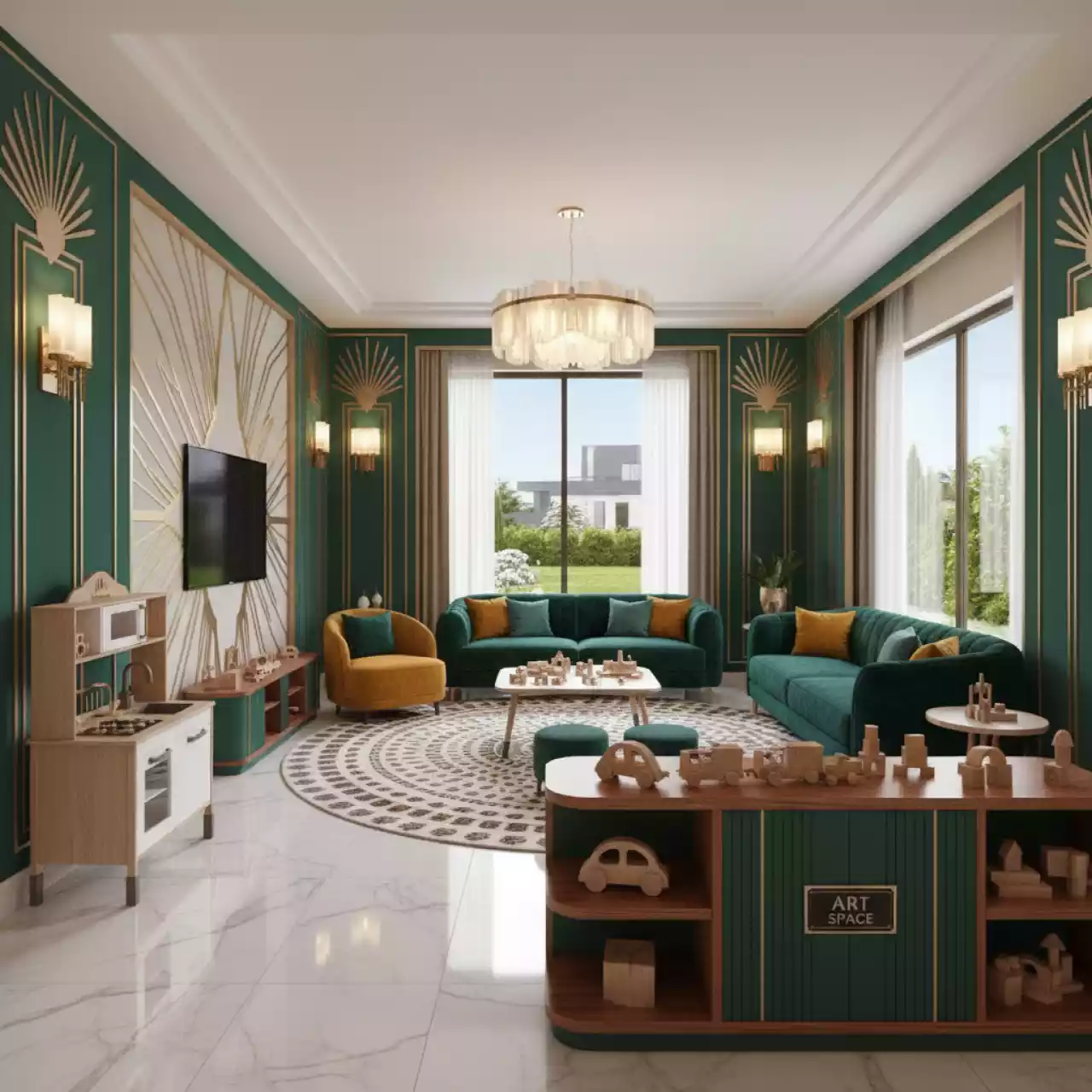 Аренда Комната детская на вилле «Анна» — ART SPACE