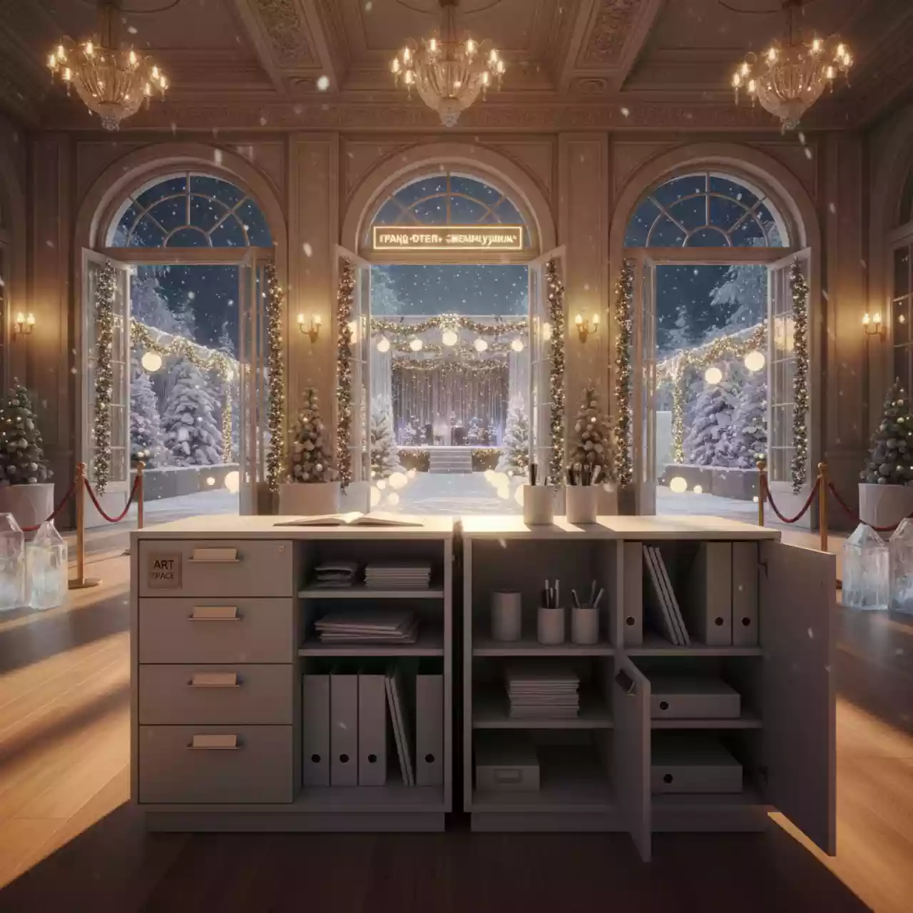 Аренда Комод офисный High Multiple Cabinet 2027 в гранд-отеле «Жемчужина» — ART SPACE