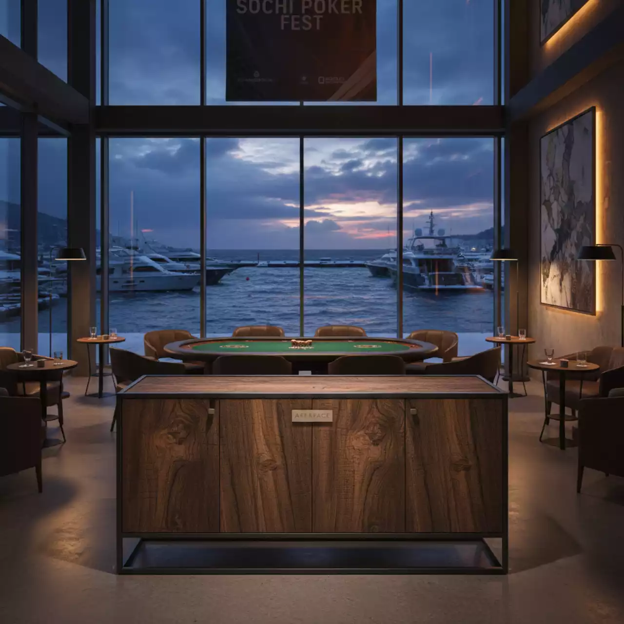 Аренда Комод Сенатор 190 575 на территории Морпорта Сочи — ART SPACE