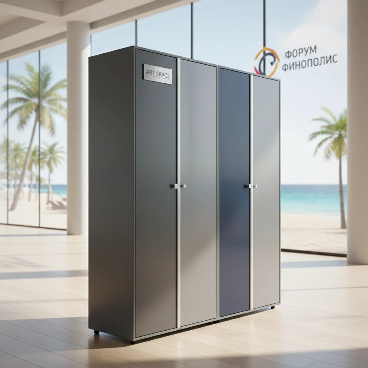 Аренда Комод высокий офисный Multiple Cabinet 2027 в пляжном клубе Del Mar — ART SPACE