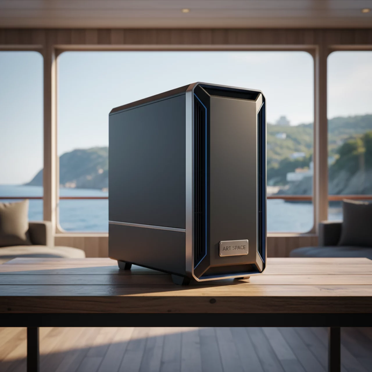 Аренда Компьютер Aquarius Pro P30 K45 midi Tower на теплоходе «Дагомыс» — ART SPACE