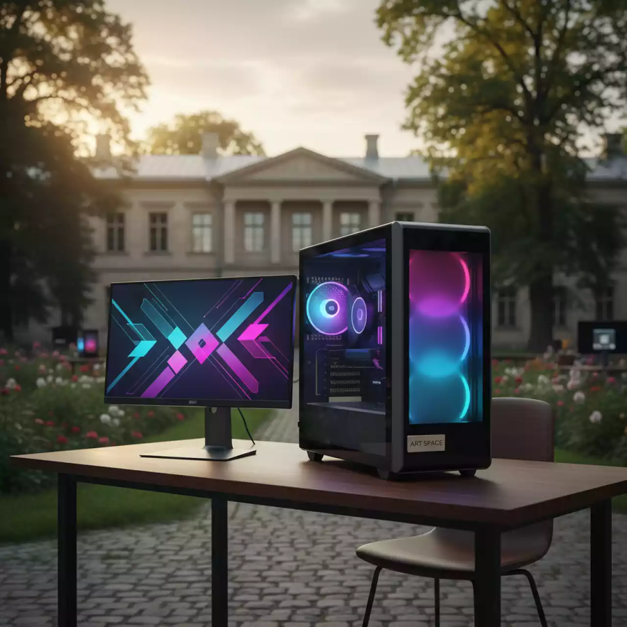 Аренда Компьютер с монитором сборка № 2 в усадьбе Голицына — ART SPACE