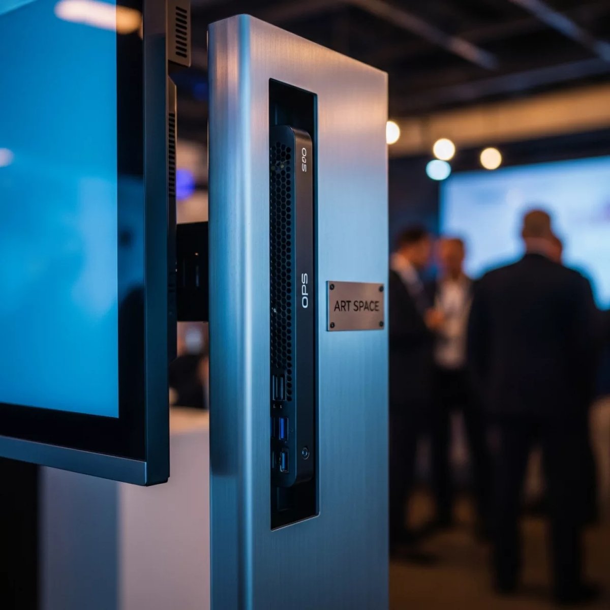 Аренда Компьютер встраиваемый для интерактивных панелей EdFlat OPS TOP EDO 1270P 16 ГБ 512 ГБ в ресторане «D.O.M» — ART SPACE