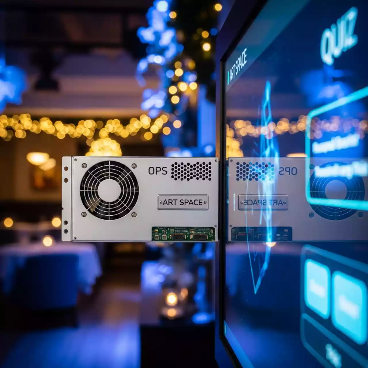 Аренда Компьютер встраиваемый EDO для интерактивных панелей в ресторане «Brunello» — ART SPACE