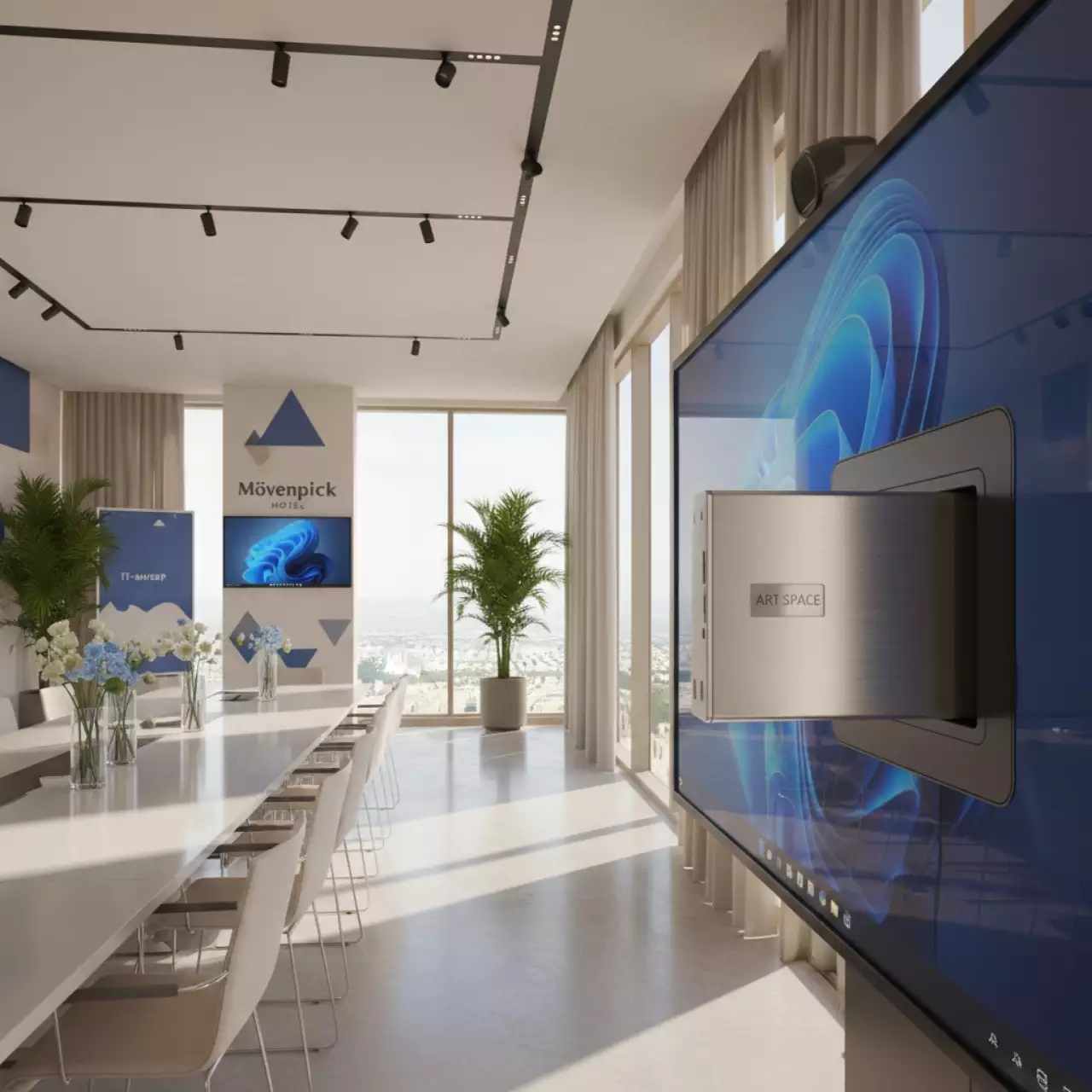 Аренда Компьютер встраиваемый OPS i7 11800H 16 Гб 512 Гб Windows 11 Pro в Mövenpick Hotel — ART SPACE