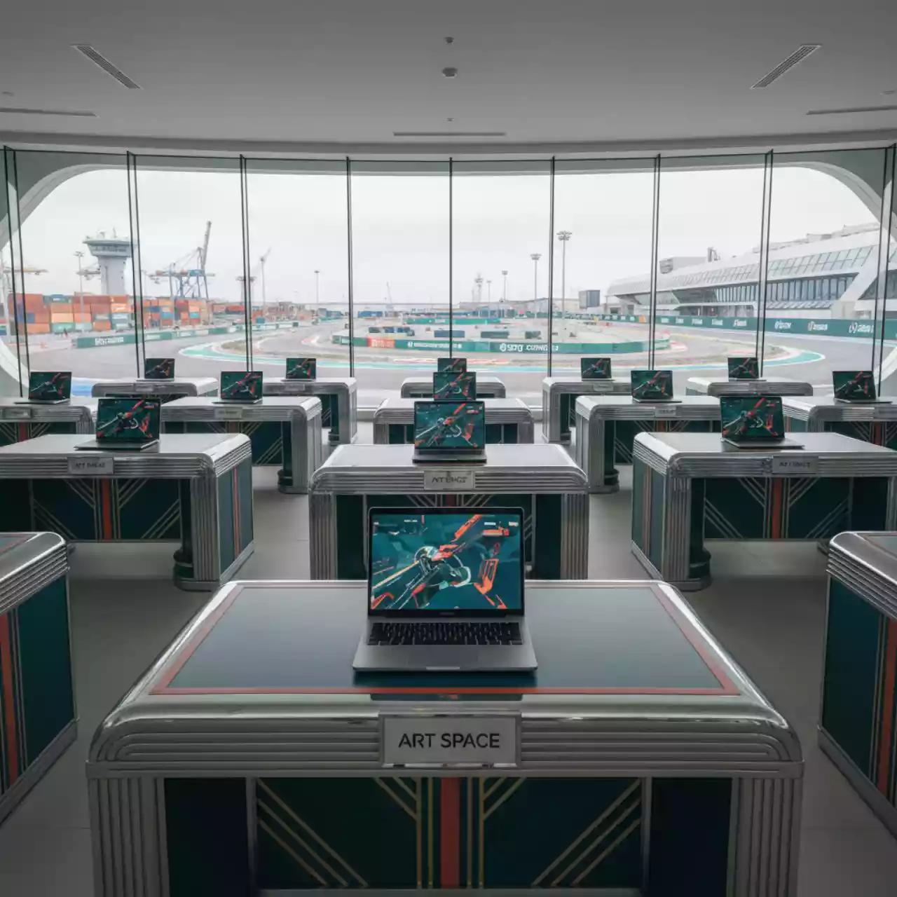 Аренда Компьютерный класс мобильный ноутбуки 15 1 Морпорт Сочи — ART SPACE