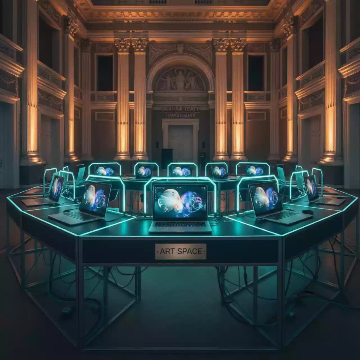 Аренда Компьютерный класс мобильный с ноутбуками 10 1 мест в Зимнем театре — ART SPACE