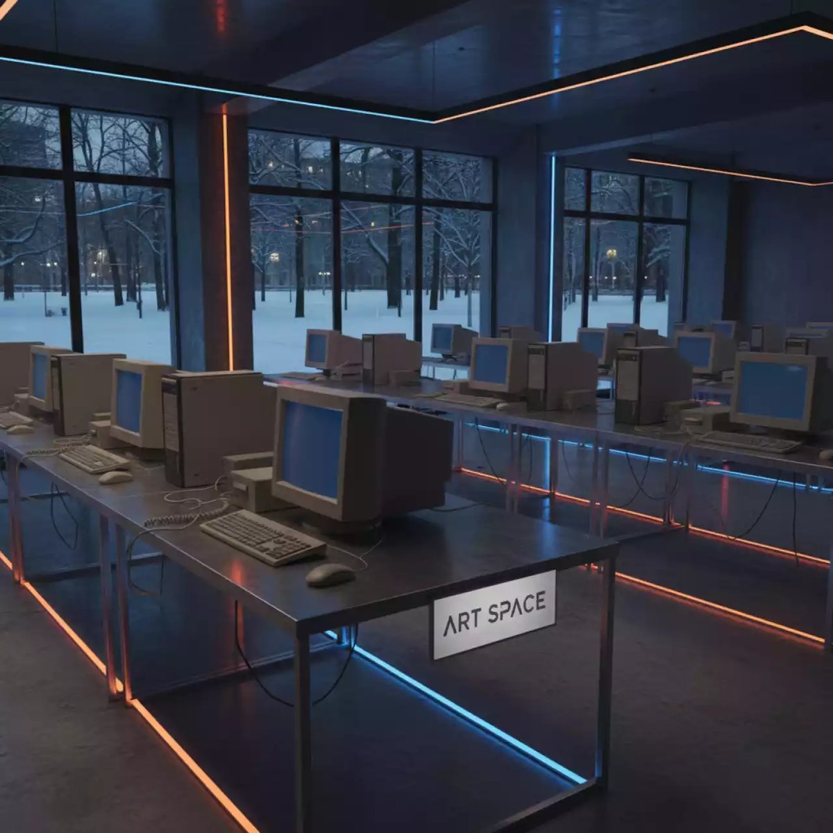 Аренда Компьютерный клуб 90 х в ресторане «La Terrazza» — ART SPACE