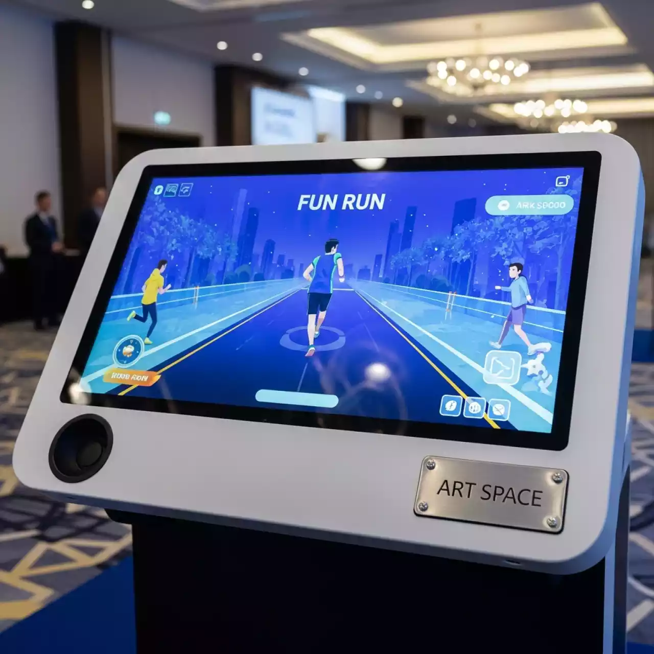 Аренда Комплекс интерактивный физкультурный InterTouch Веселый забег с интерактивной панелью 86 в конгресс-холле отеля Жемчужина — ART SPACE