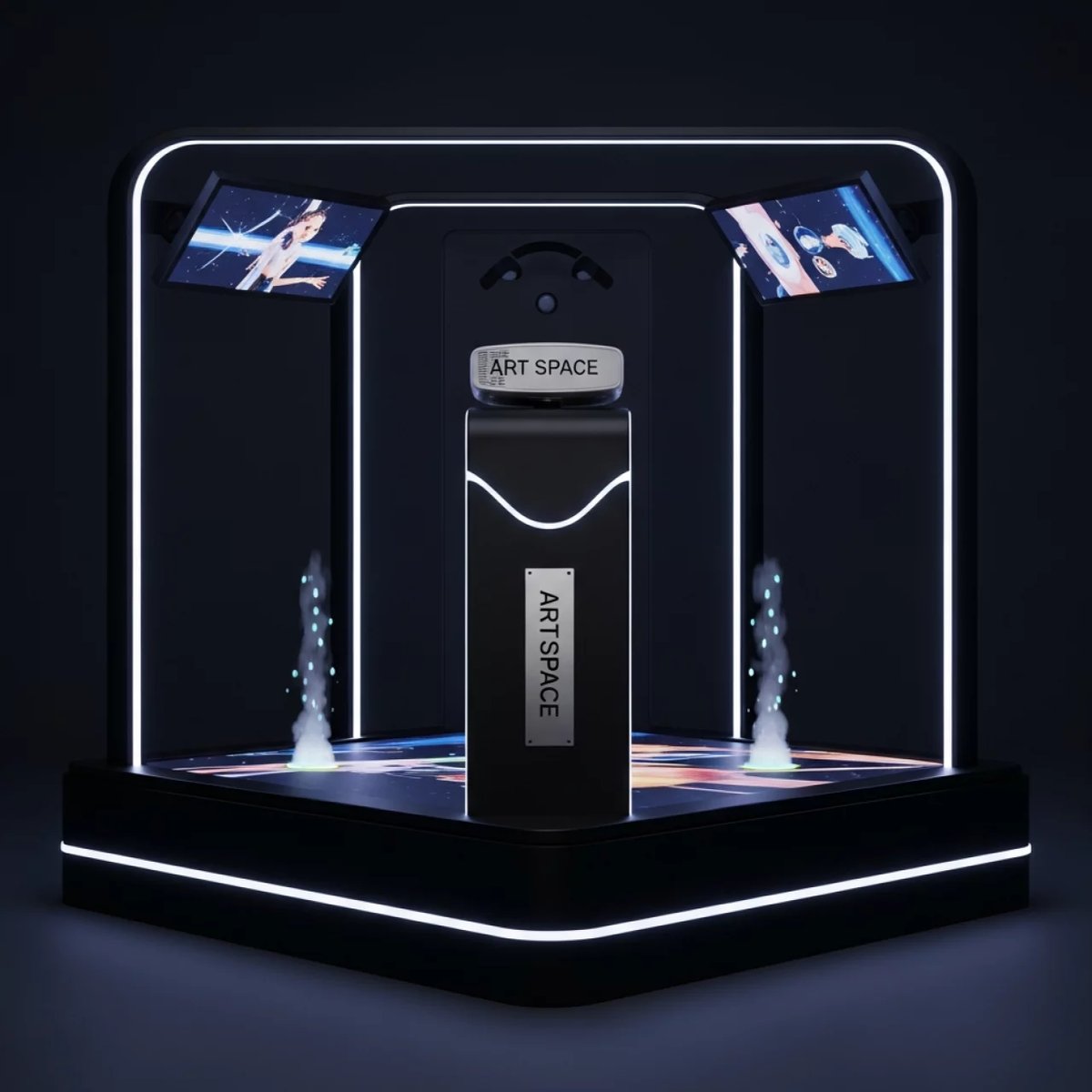 Аренда Комплекс интерактивный физкультурный с проектором для темного помещения в МФК «Горный» — ART SPACE