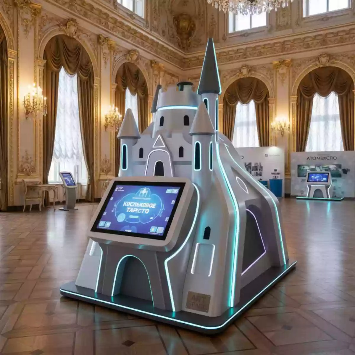 Аренда Комплекс интерактивный Логопедический Замок 32” из серии Кисельковое царство в усадьбе Голицына — ART SPACE