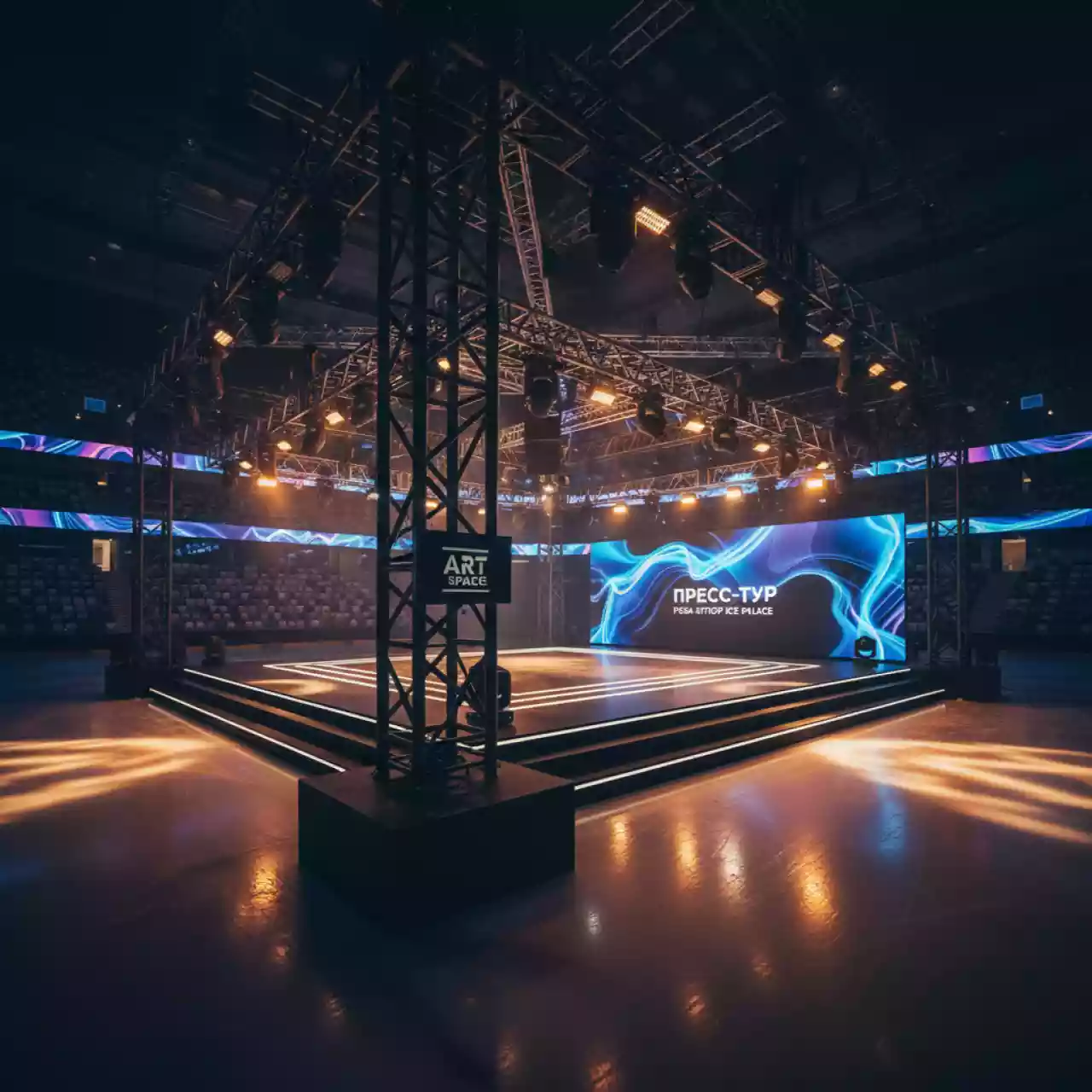 Аренда Комплекс сценический в ледовом дворце «Роза Хутор» — ART SPACE