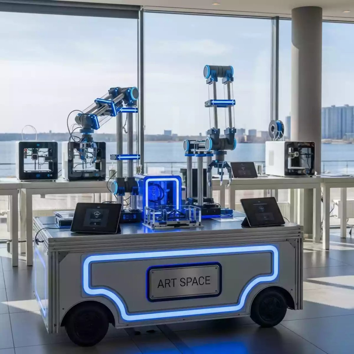 Аренда Комплекс STEM мобильный в ресторане «Паруса» — ART SPACE