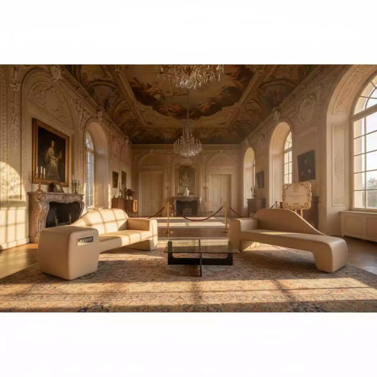 Аренда Комплект 7 LC6T бежевый в усадьбе Голицына — ART SPACE