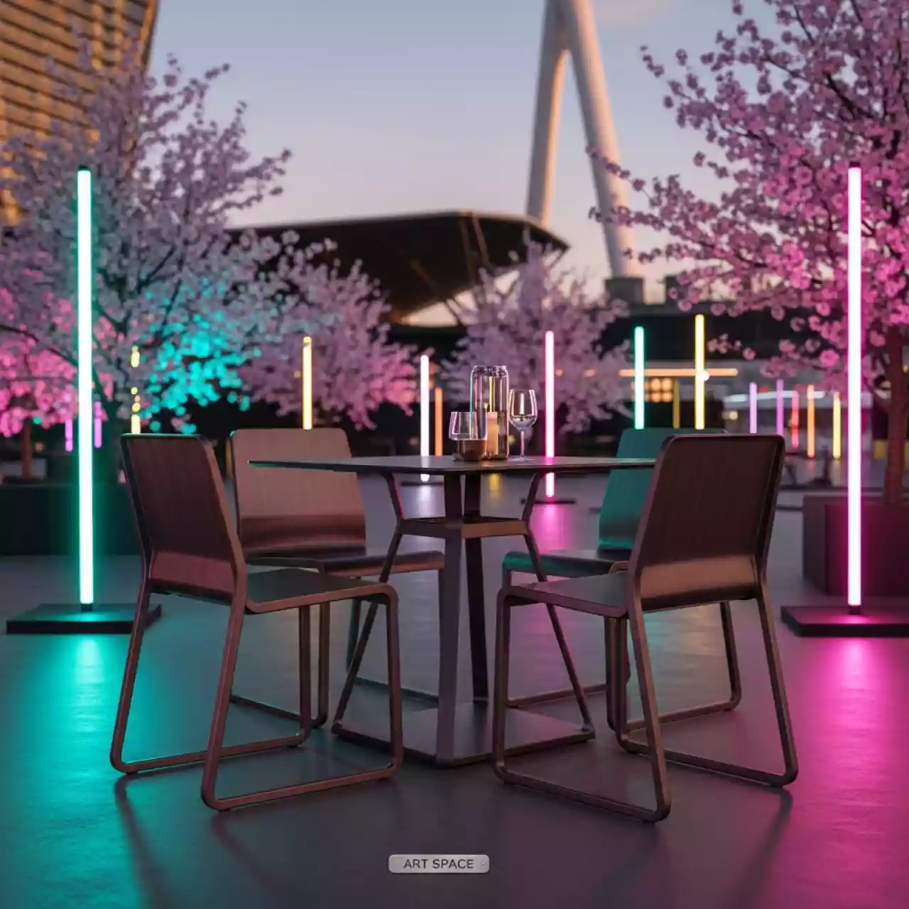 Аренда Комплект алюминиевый коричневый Green Glade M790 2 в Red Arena — ART SPACE