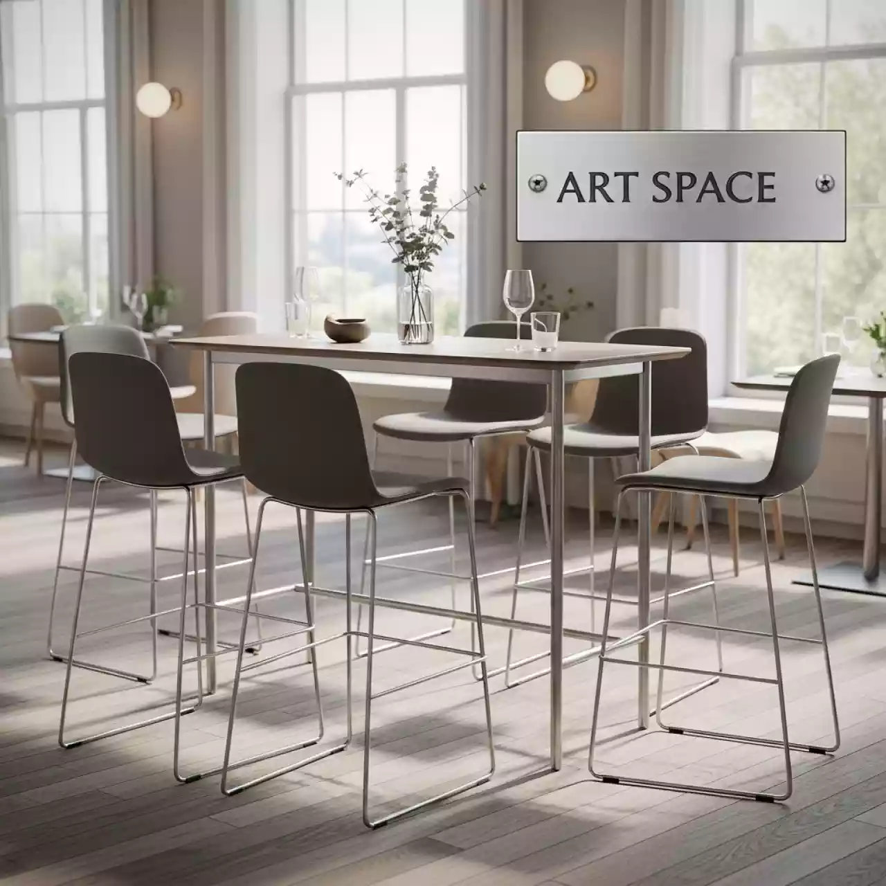 Аренда Комплект барной мебели Apoyo на 4 персоны в ресторане «Магеллан» — ART SPACE