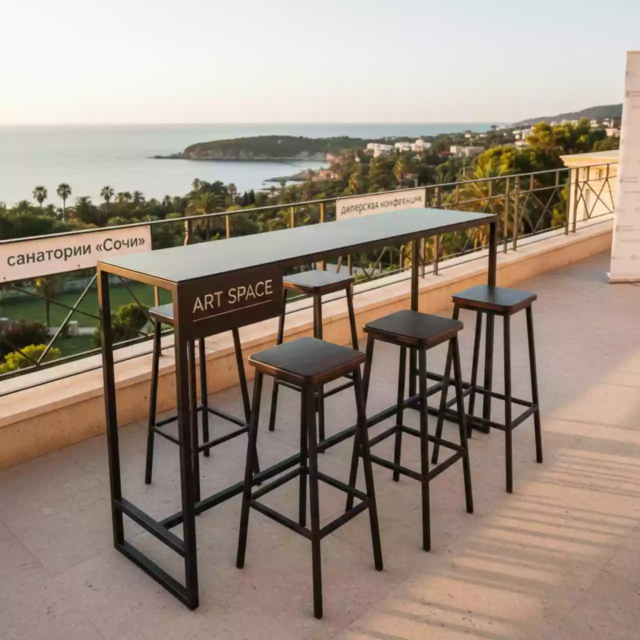 Аренда Комплект барной мебели Rimini в санатории «Сочи» — ART SPACE