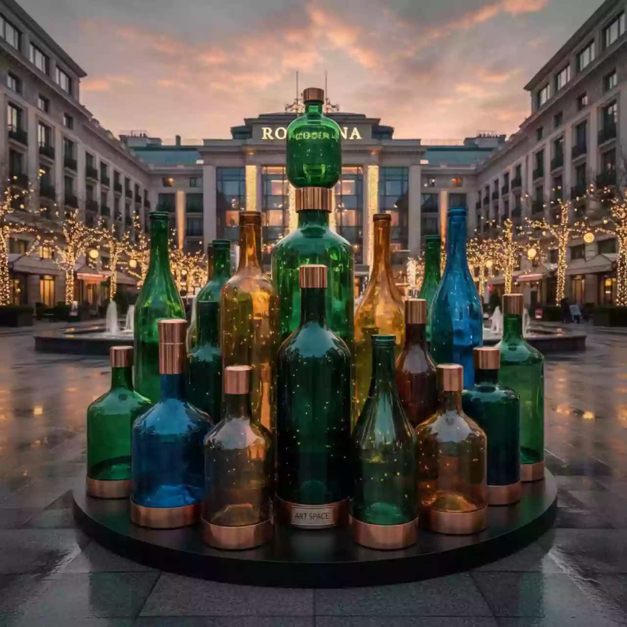 Аренда Комплект бутылей в Rodina Grand Hotel & SPA — ART SPACE