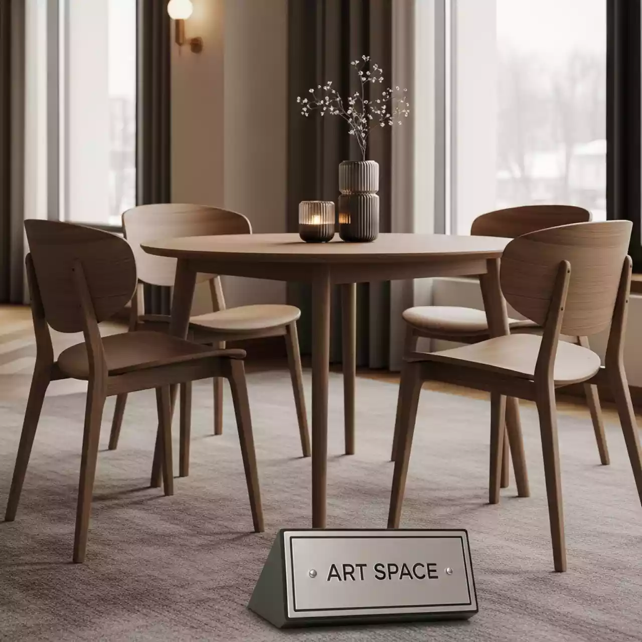 Аренда Комплект DECO 4 с круглым столом капучино в Rodina Grand Hotel & SPA — ART SPACE