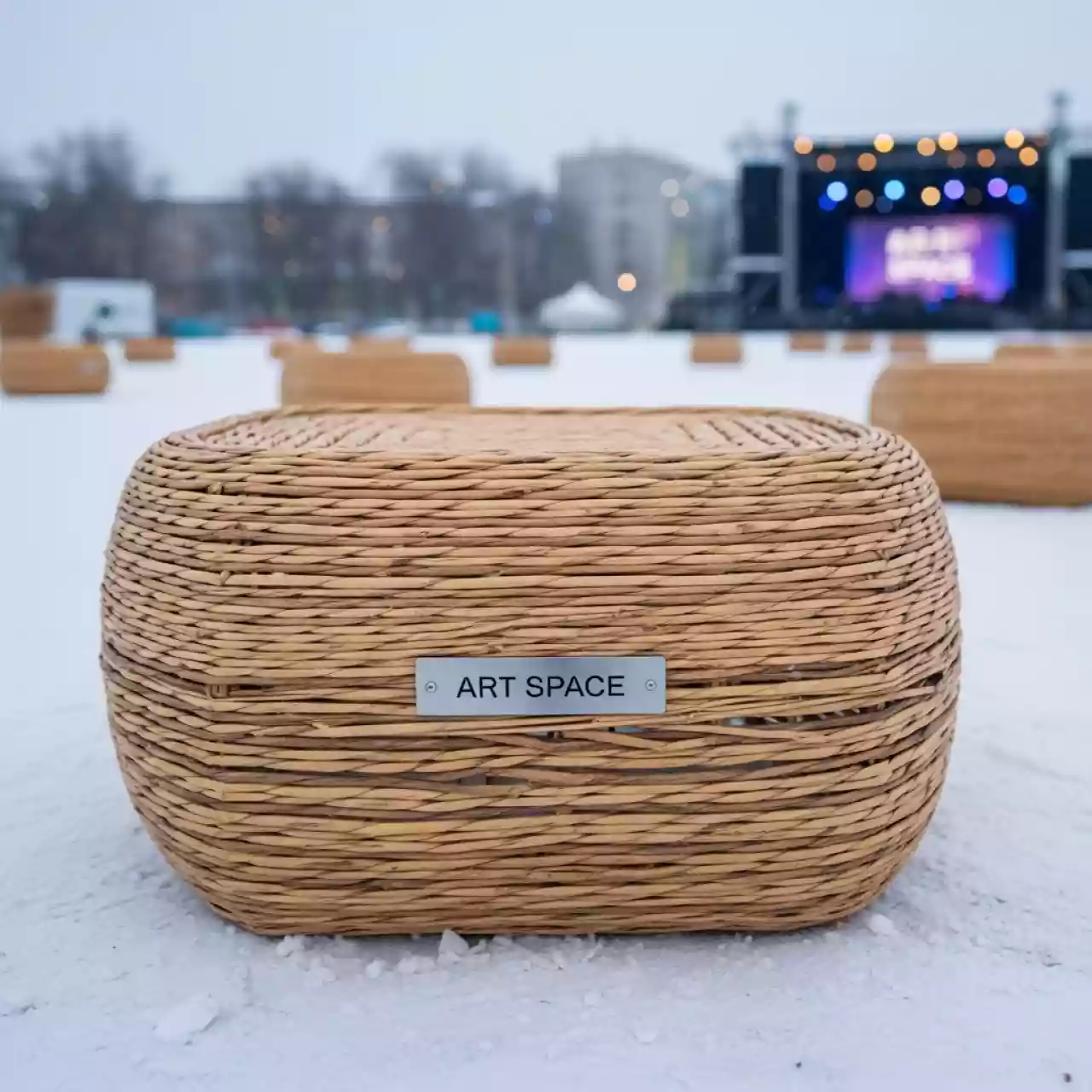 Аренда Комплект для отдыха Geneva KM 2002 из натурального ротанга на Медальной площади — ART SPACE