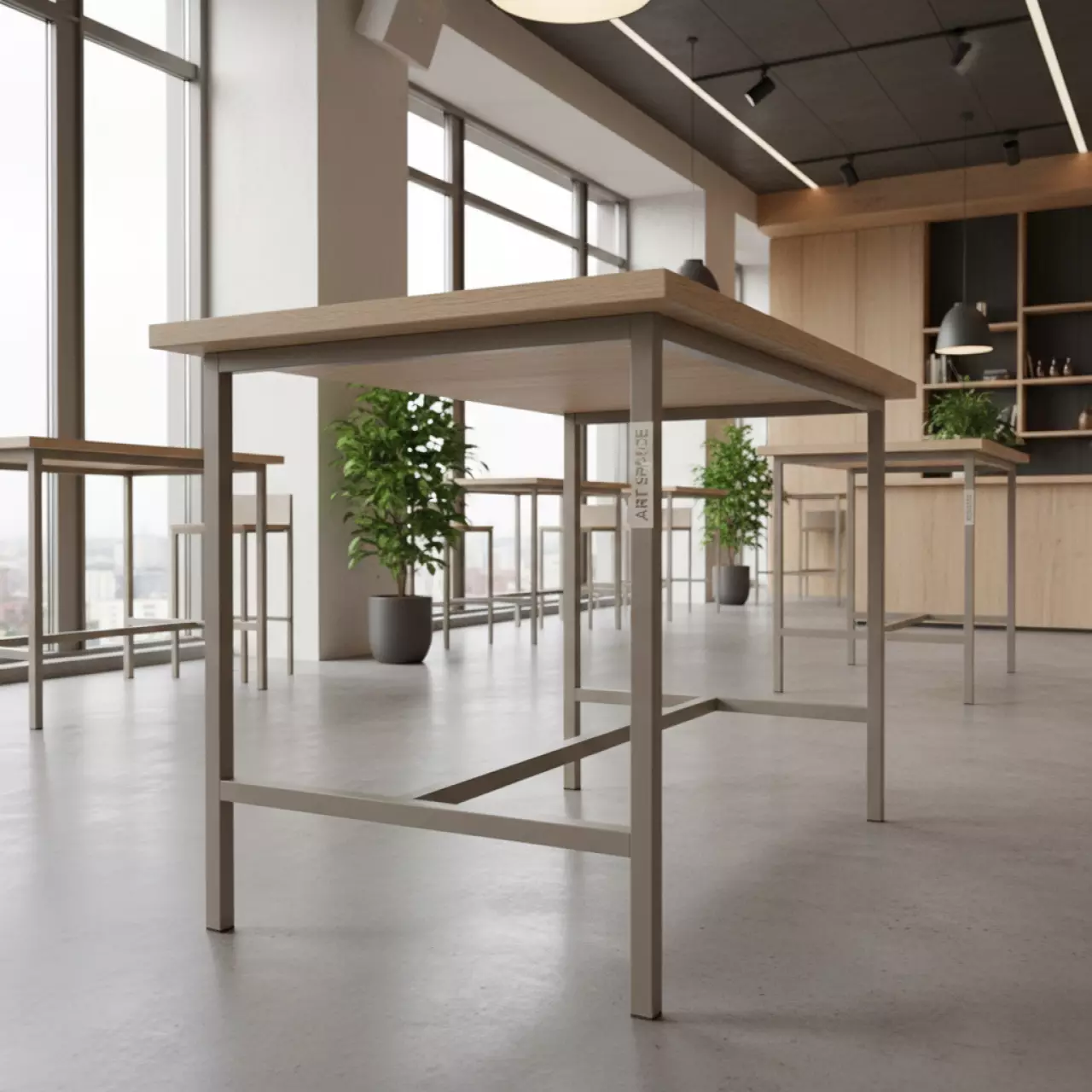 Аренда Комплект для увеличения высоты стола Kit Cube 120х70 High в ресторане «Плакучая Ива» — ART SPACE