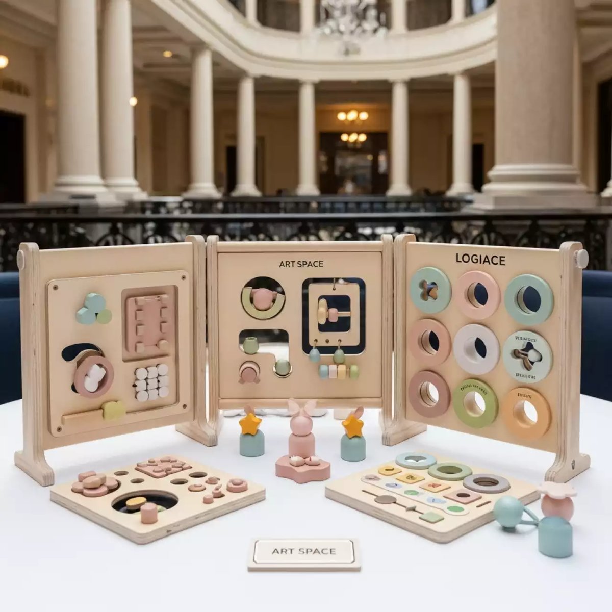 Аренда Комплект игровой "Развивающие игры для раннего возраста" в ресторане «La Terrazza» — ART SPACE
