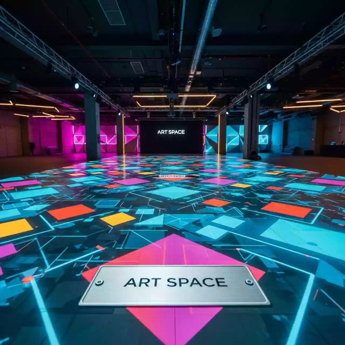 Аренда Комплект интерактивной проекции реагирующей на движение в Сириус Арене — ART SPACE